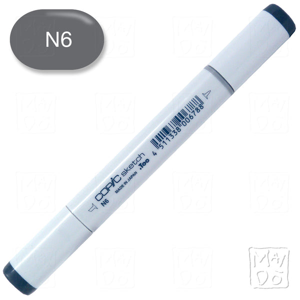 Copic Sketch Marker #N6 Neutral Gray No.6
